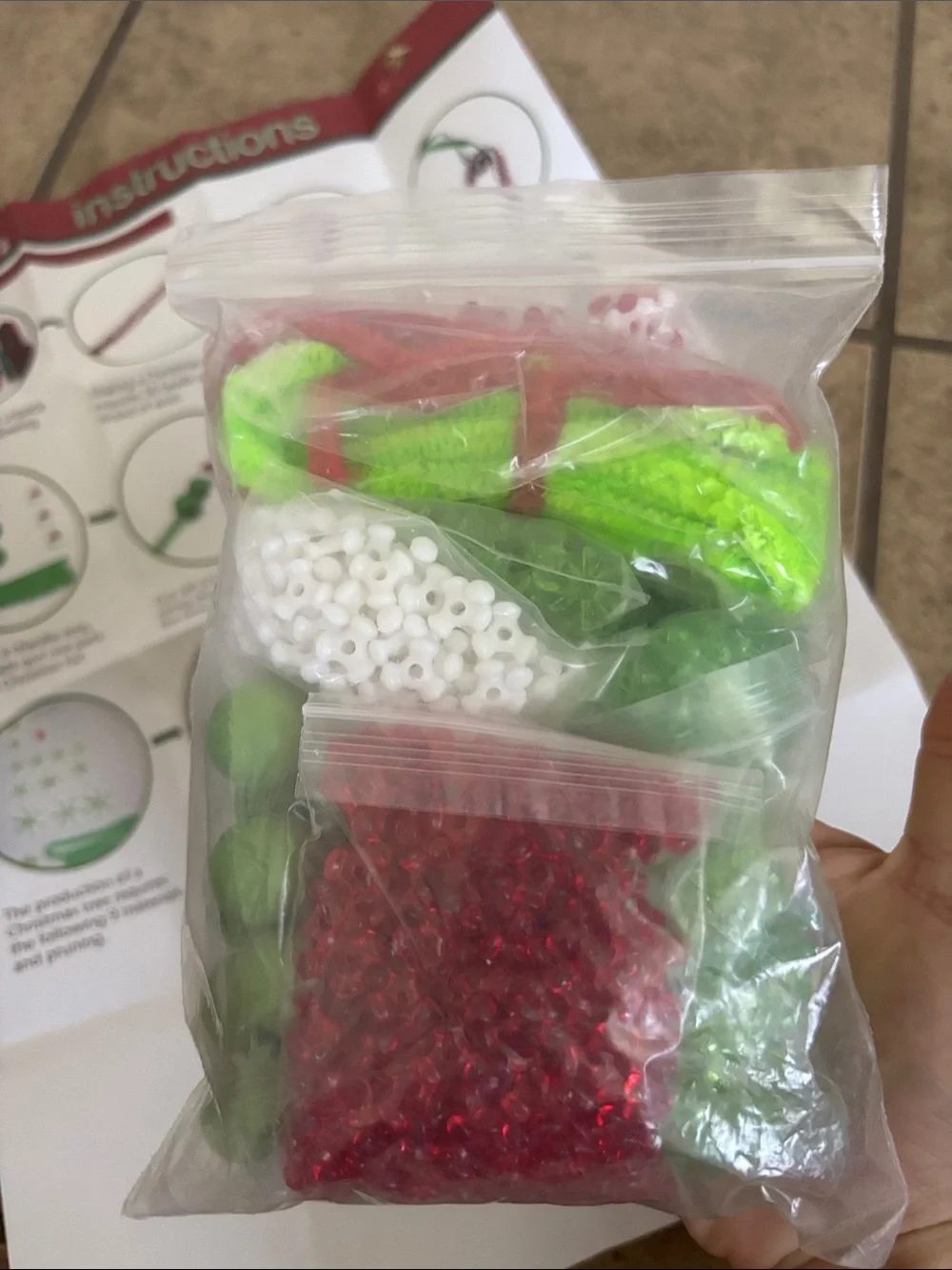 Grinch Themed Craft Kit
